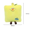 Cartoon cute fruit banana throw pillows, Kanglewu stuffed cotton plush toys, children's dolls, custom-made Specification image